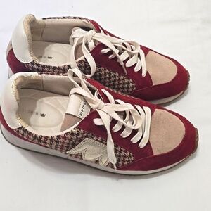 Birdies Roadrunner, Plaid And Red size 8
